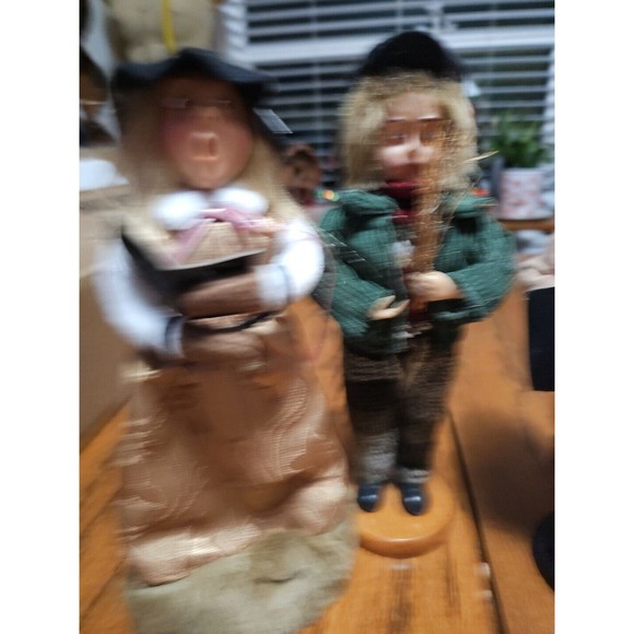 4 Vintage Pickwick Carolers Group Lot Of 4 Ashley Cooper - Picture 2 of 12